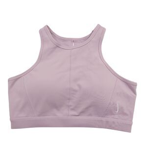 Nike Sports Bra Womens Medium Plum Training Gym Athletic Support Racerback